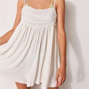 NWOT Free People Intimately Heating Up Romper XS Pockets Lounge Beach